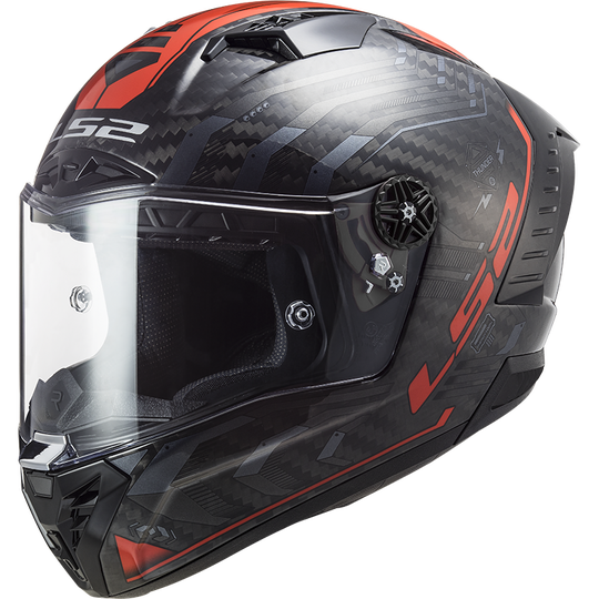 LS2 FF805 Thunder Sputnik Gloss Metal Red