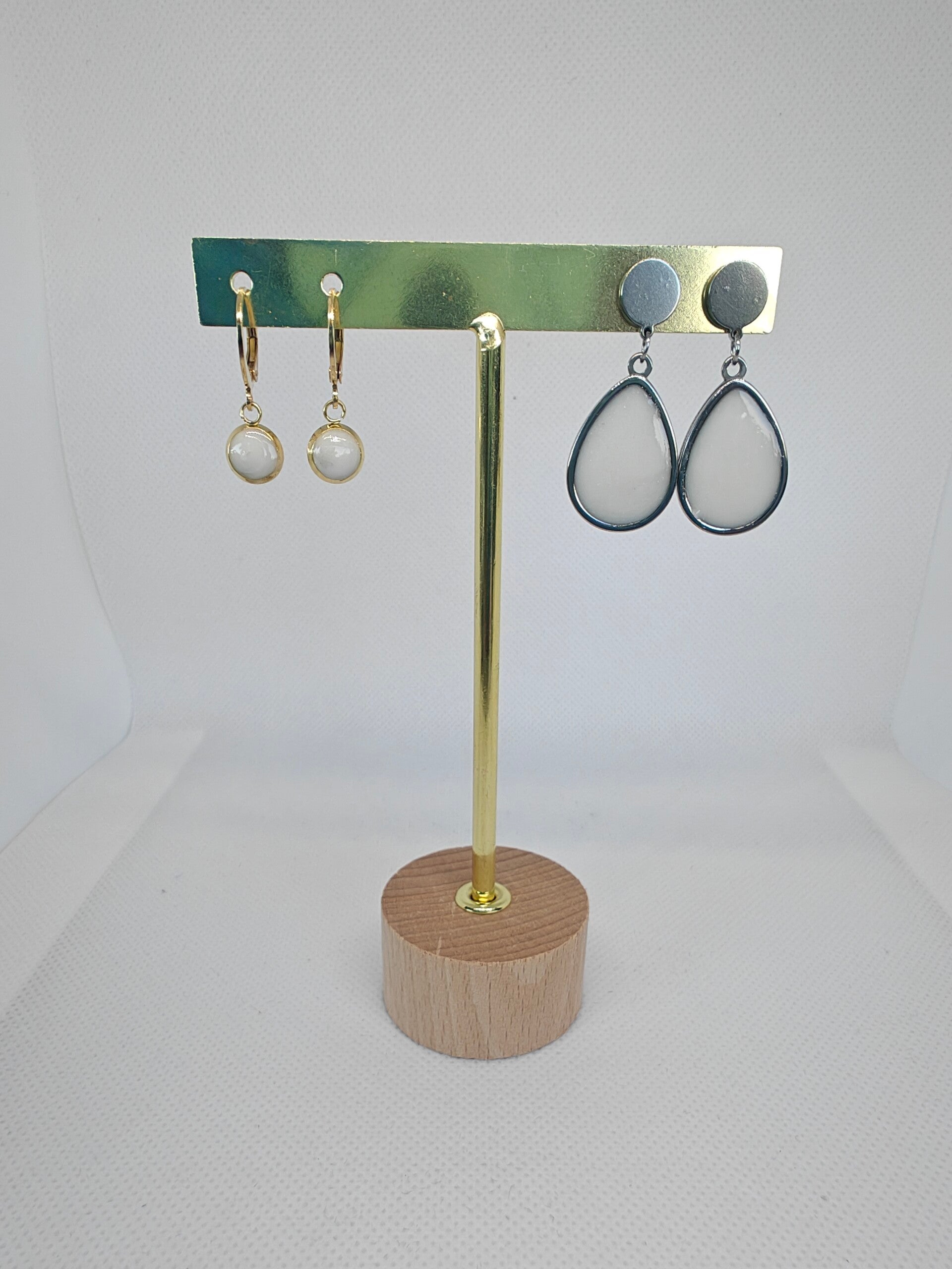 Set Double earrings