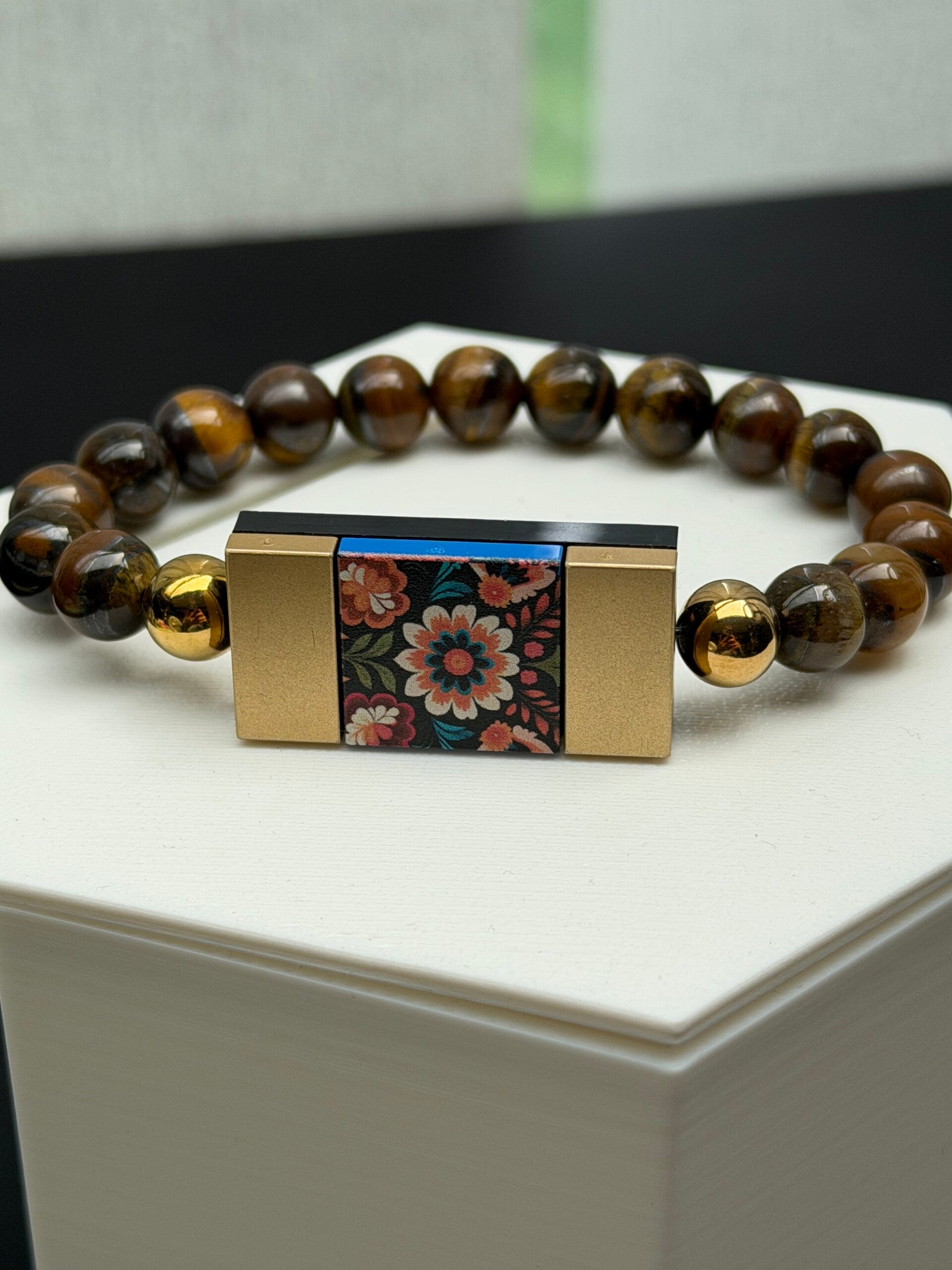 Bracelet femme briques et perles fait main — LeKlic en briques LEGO®
