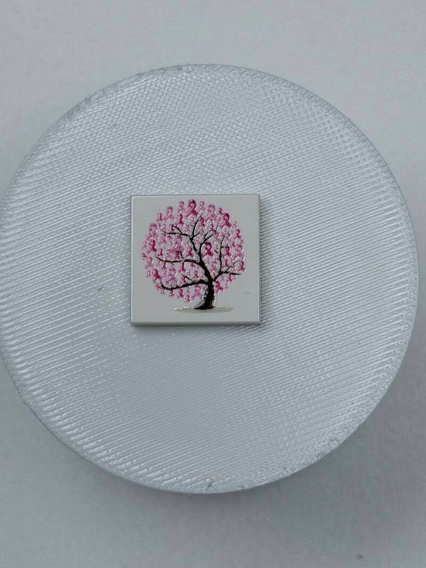 LeKlic Octobre Rose – brique LEGO® imprimée à clipser