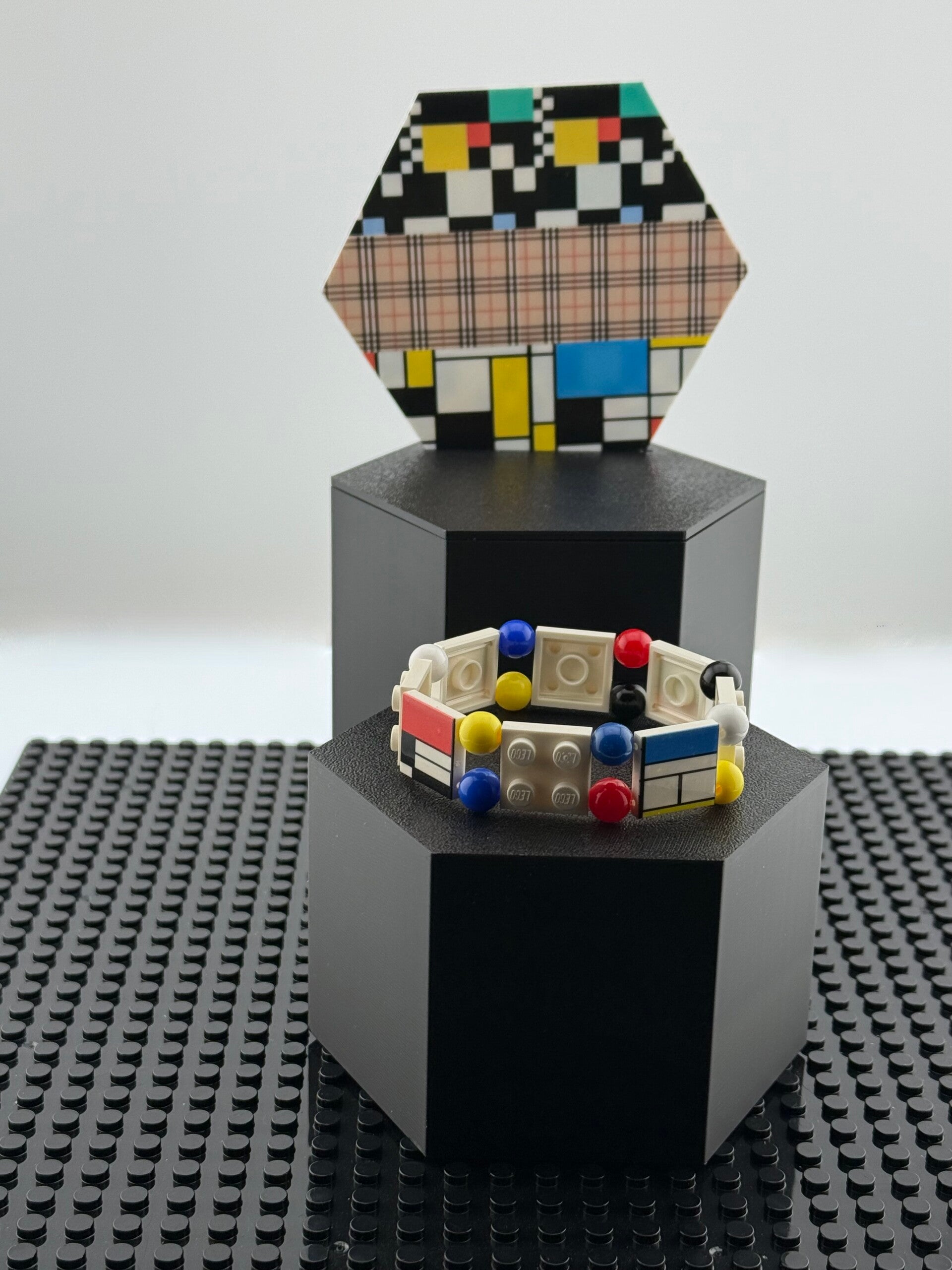 Bracelet graphique Briques Lego