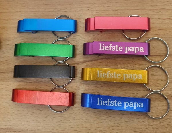 Sleutelhangers / bieropeners