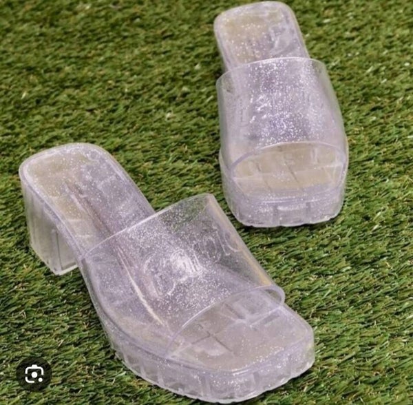 Zapatos Barbie clear Size 7