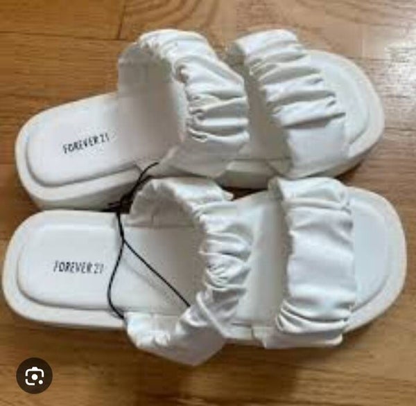 Plataformas Blancas size 7