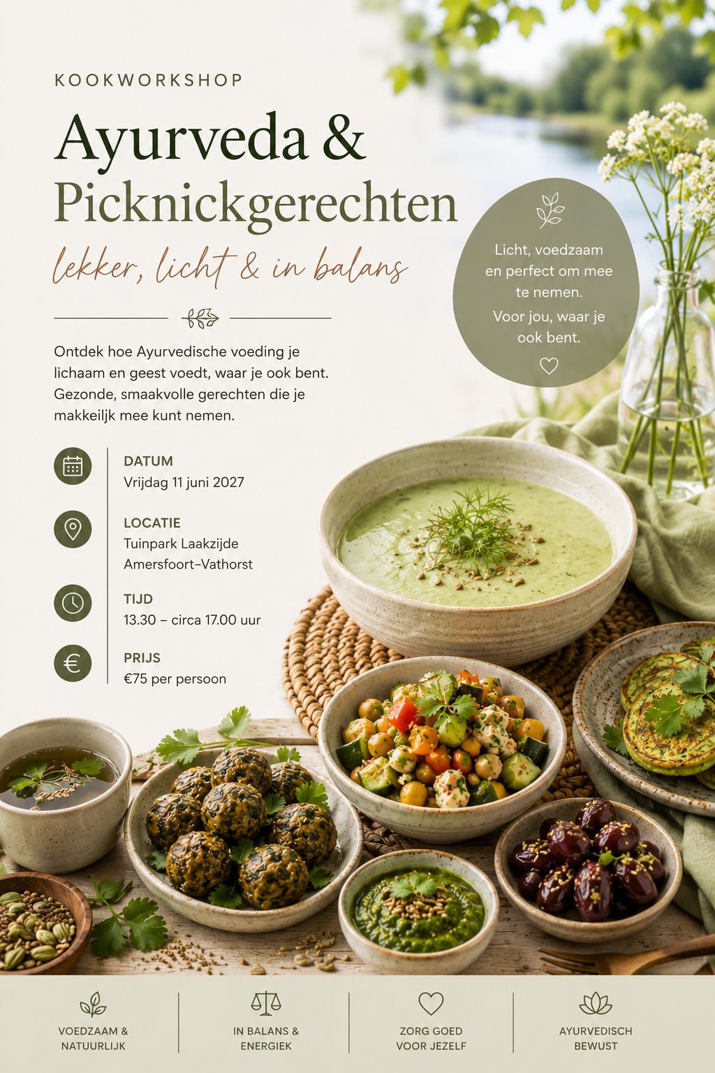 Kookworkshop Ayurveda & Picknickgerechten