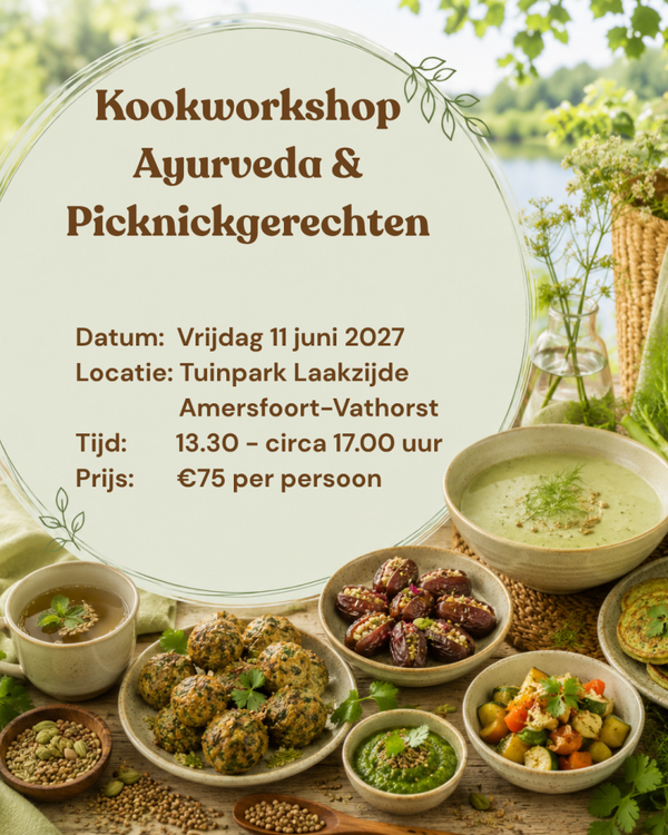 Kookworkshop Ayurveda & Picknickgerechten