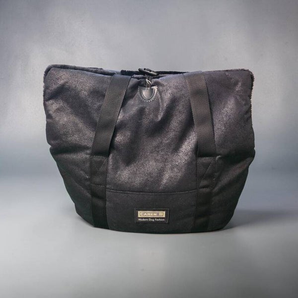 Caren B draagtas Leather Black