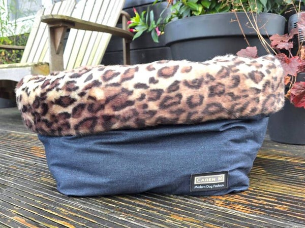 Caren B Snuggle Bucket Jeans and Leopard