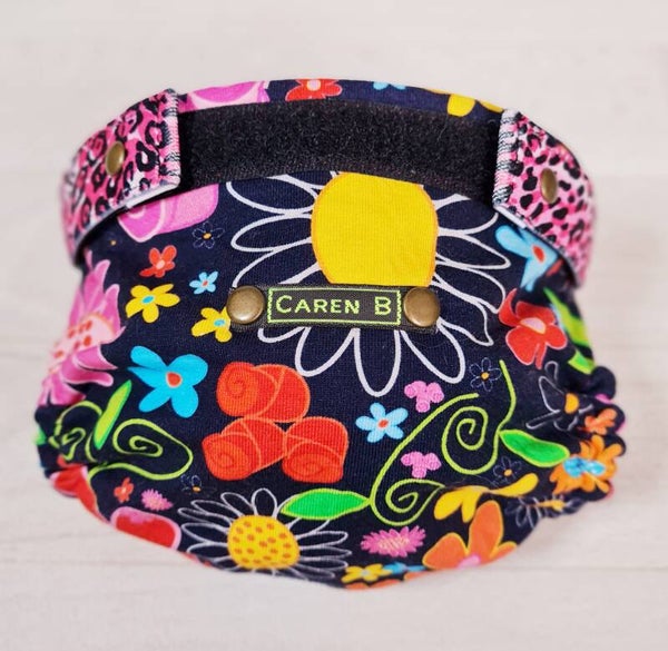 Caren B loopsheidbroekje flower deluxe
