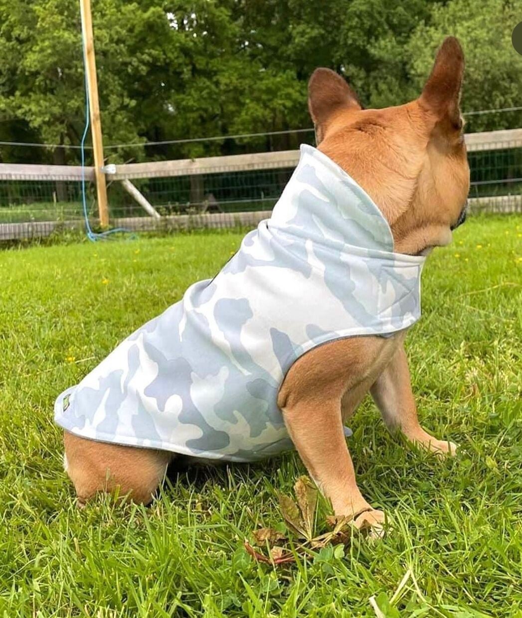 Caren B hondenjas Snow Camo