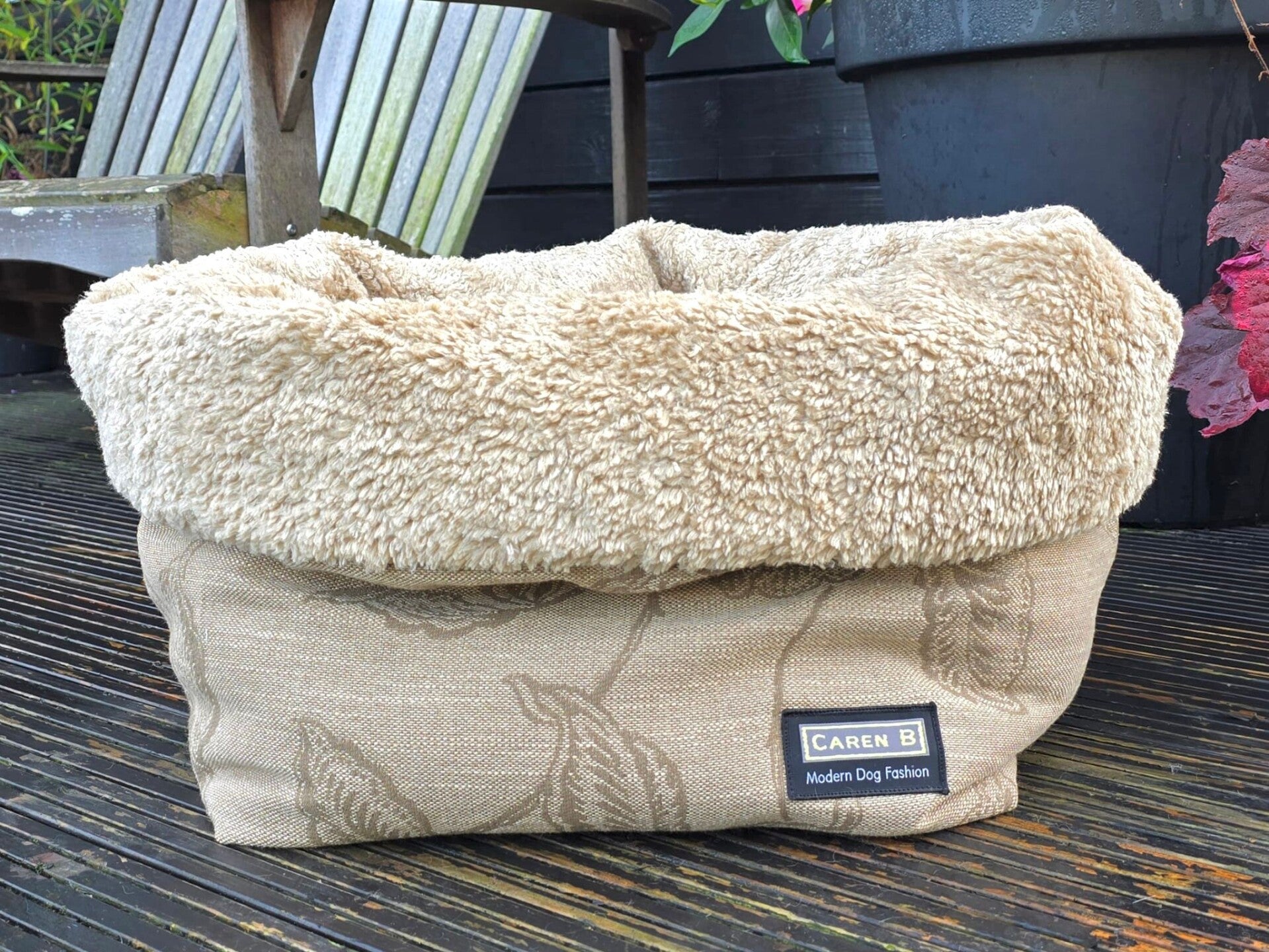 Caren B Snuggle Bucket Desert Flowers