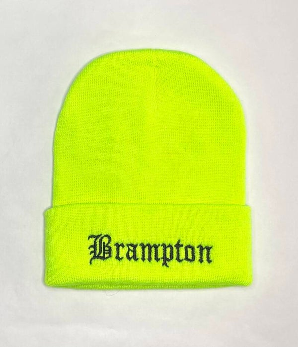 Original Brampton Toque - Neon Green/Black