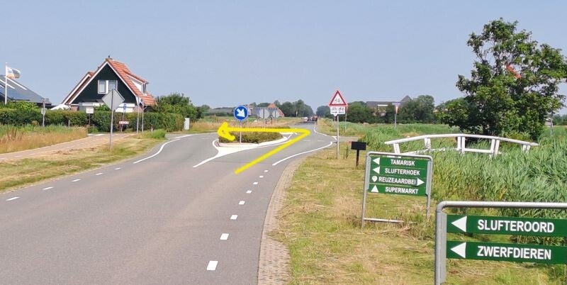 Vaikantie de Krim 577 Texel naar De Muy Bungalowverhuur
