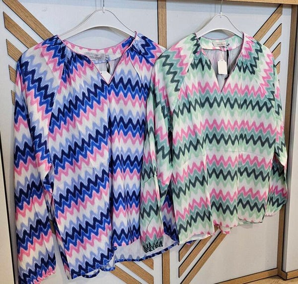 Zwillingsherz Bluse