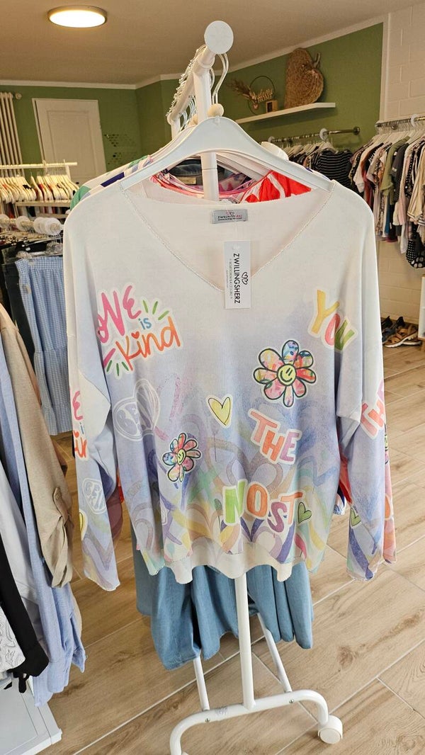 Zwillingsherz Sommerpullover