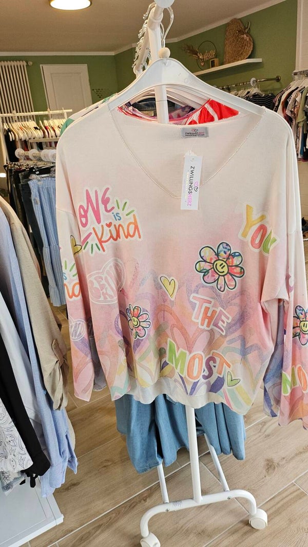 Zwillingsherz Sommerpullover