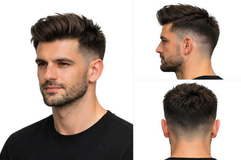 modern quiff