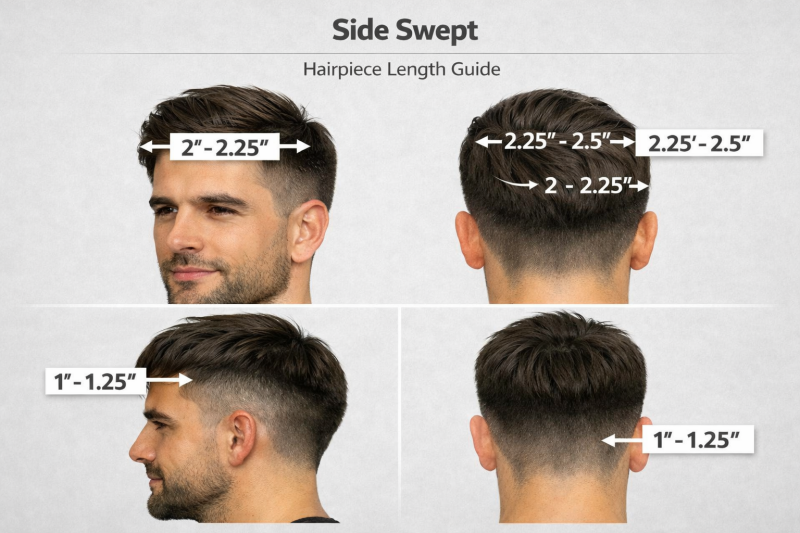 side swept guide