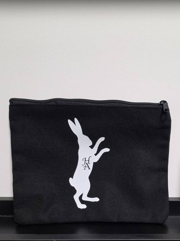 Hare Again Accessories Zip Bag