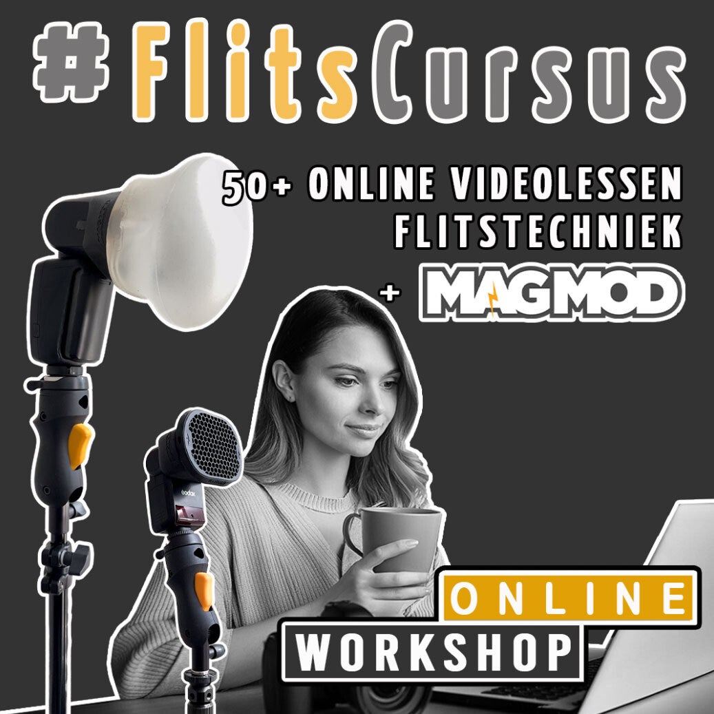 Online Flitscursus 50+ Videolessen + Bonus Tutorials