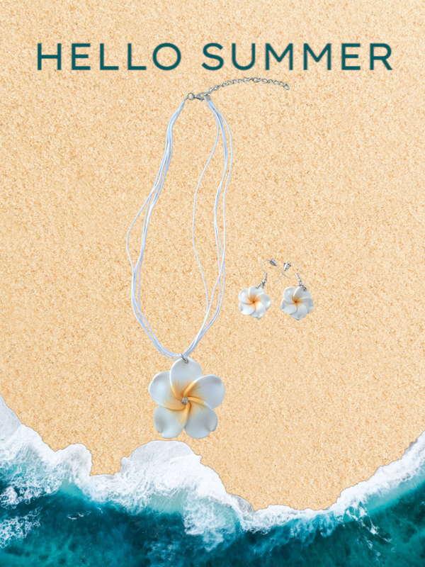 Parure fleur de monoï