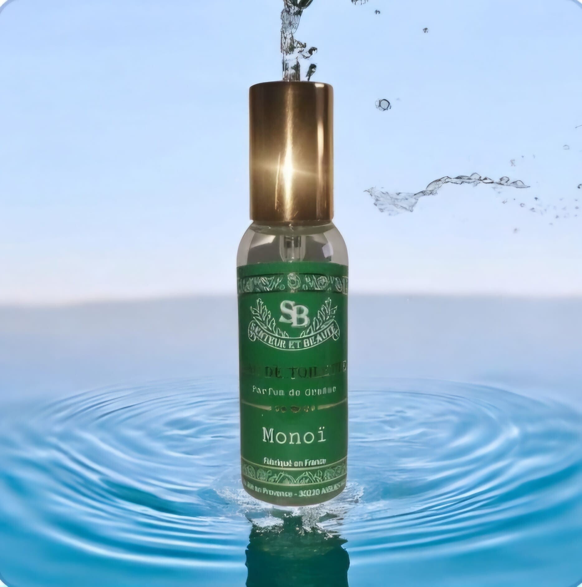 Eau de toilette monoï