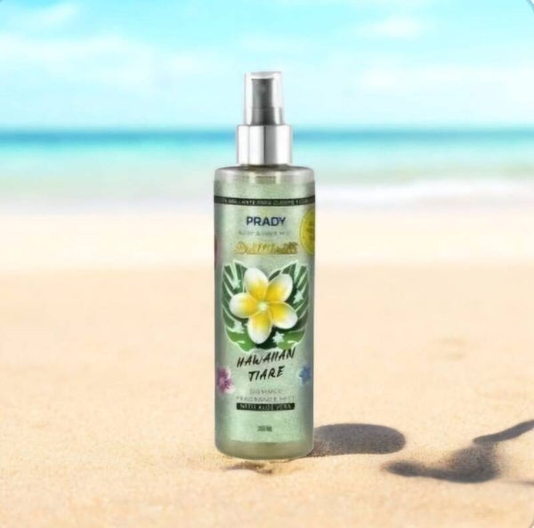 Brume scintillante parfumée Hawaï tiaré