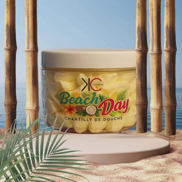 Chantilly de douche beach's day