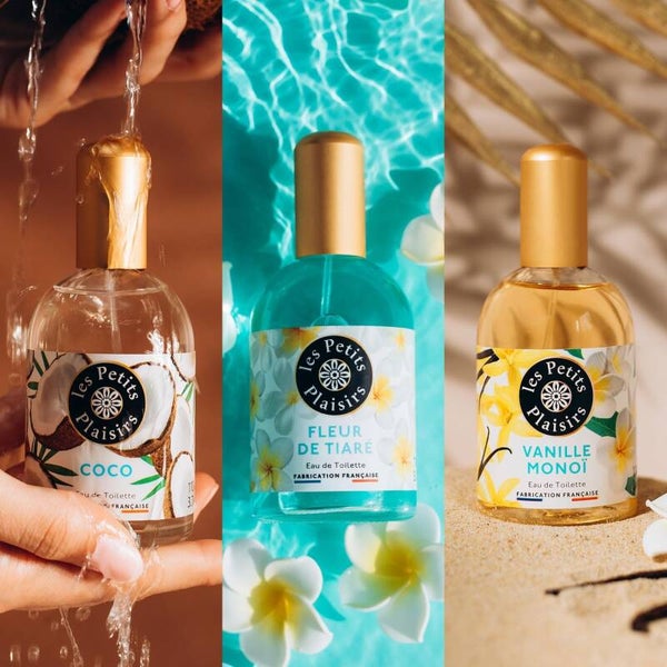 Lot de 3 eaux de toilette. 110ml.