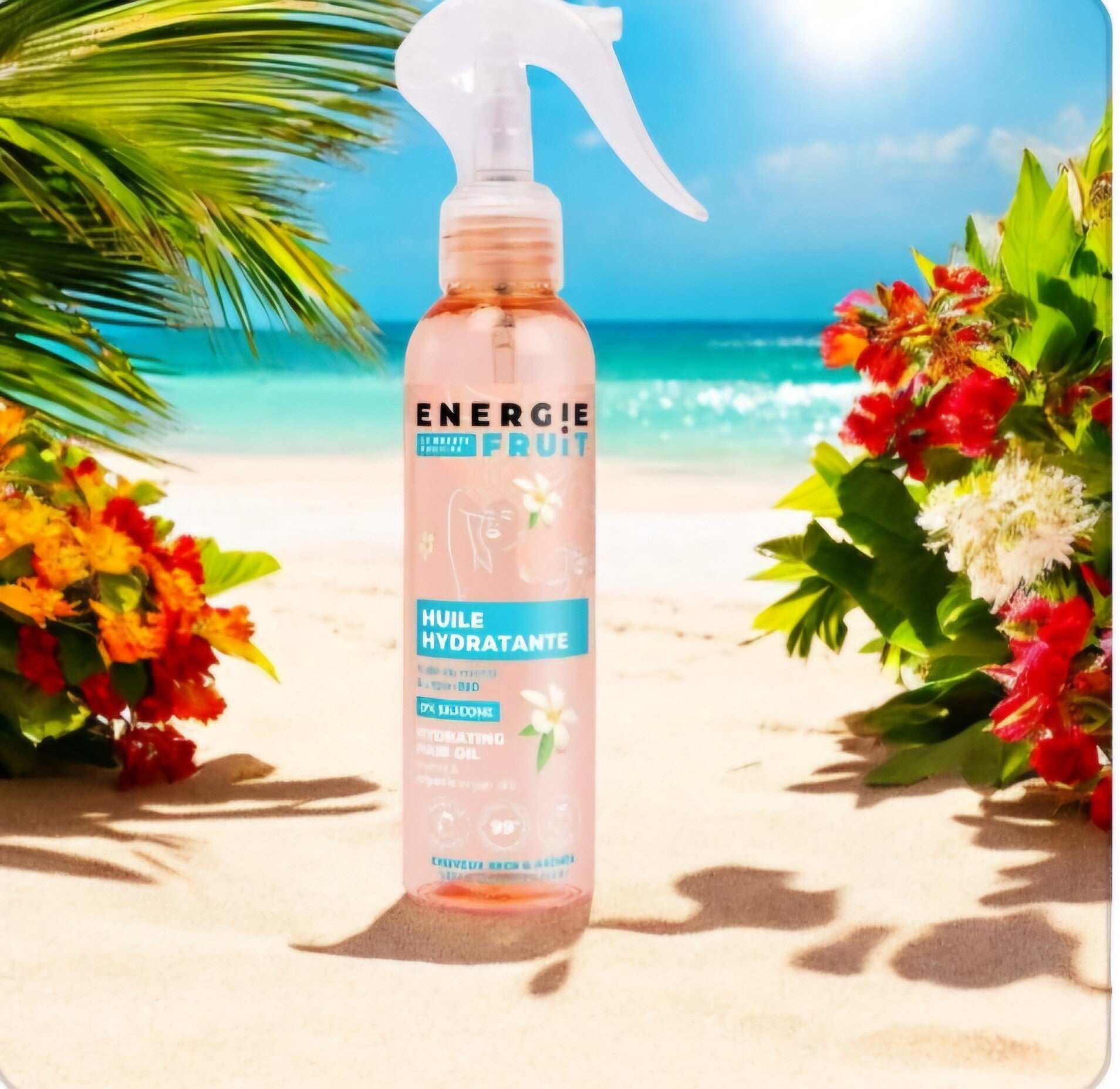 Huile Cheveux hydratante .Monoï & Huile d'argan BIO