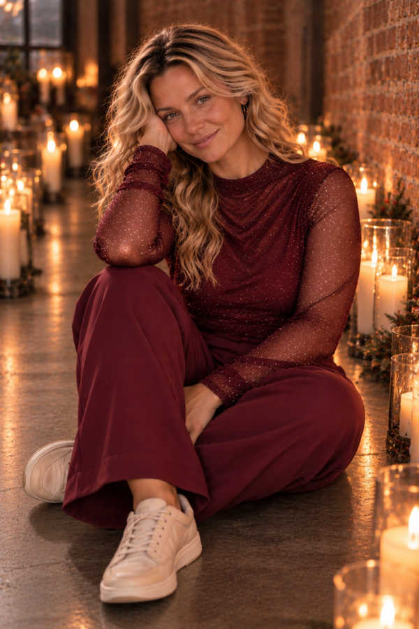 sparkle tule top | L ( valt als M )