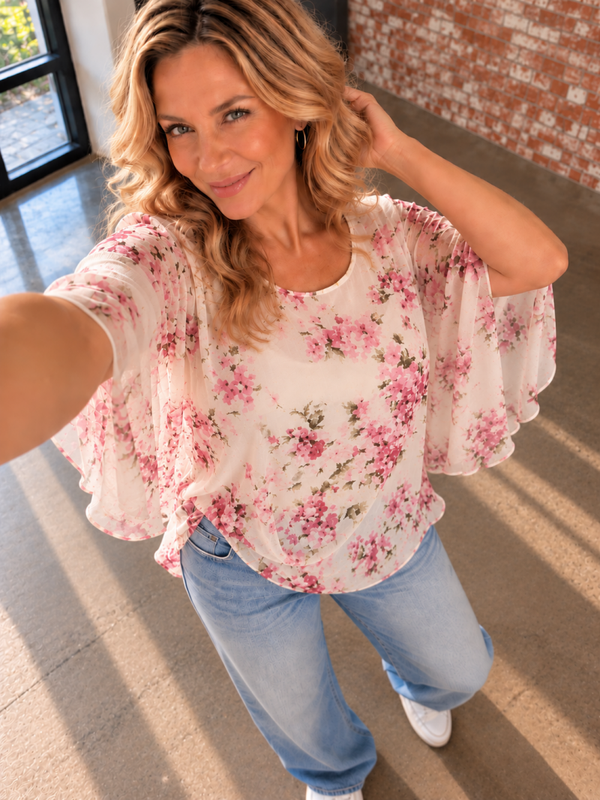 Top Elise | Roze