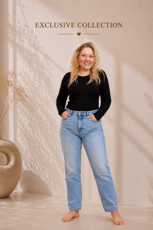 longsleeve Zoë | Zwart
