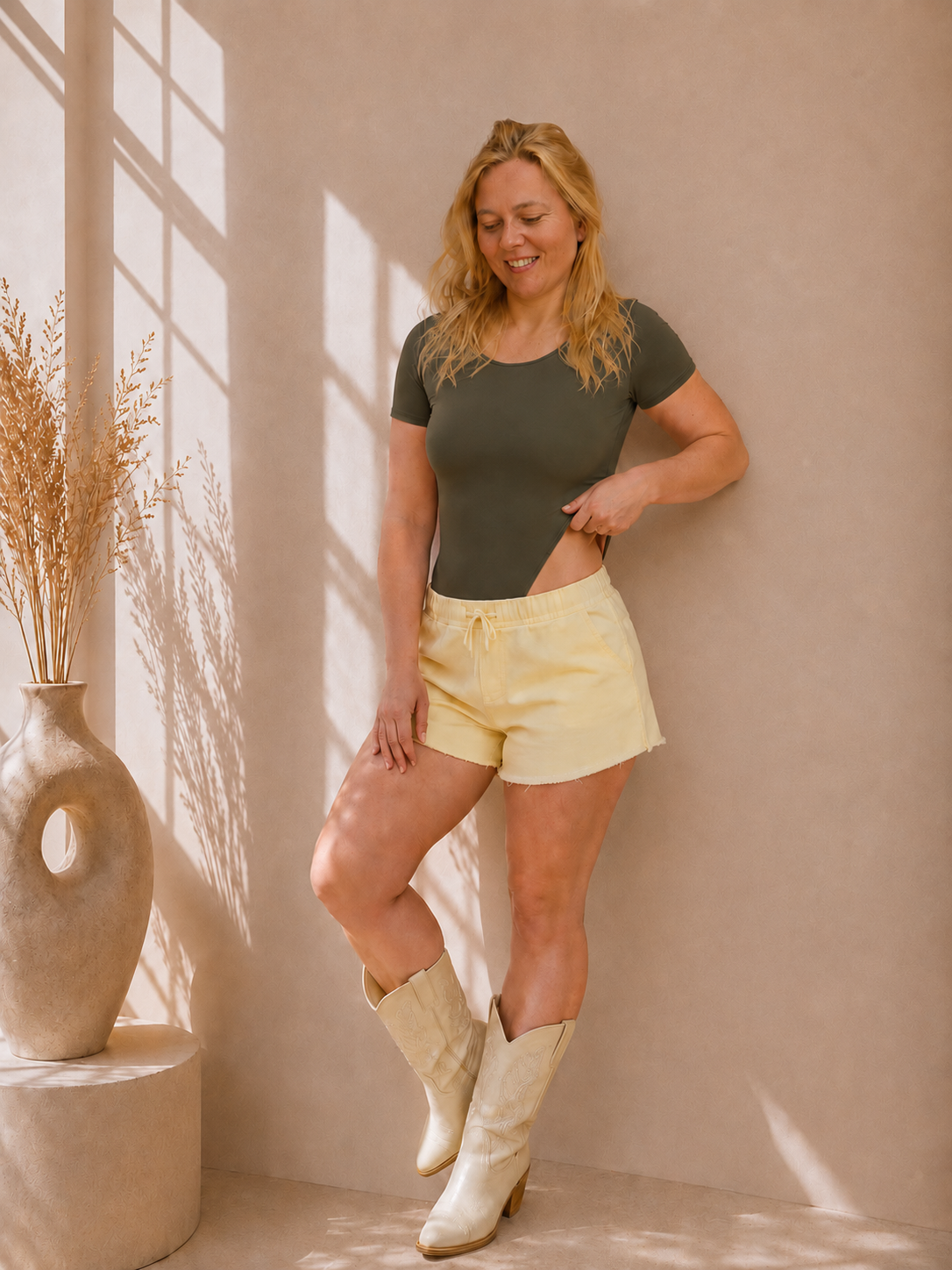 Body Vienna Kaki Groen