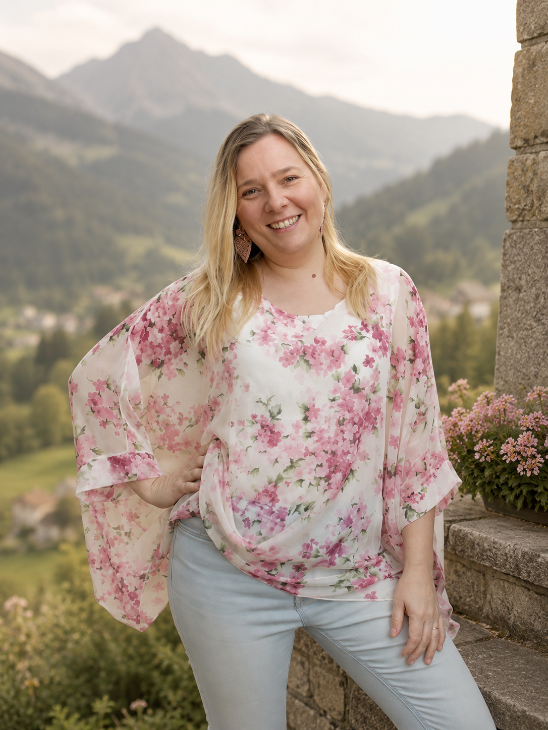 Top Elise | Roze