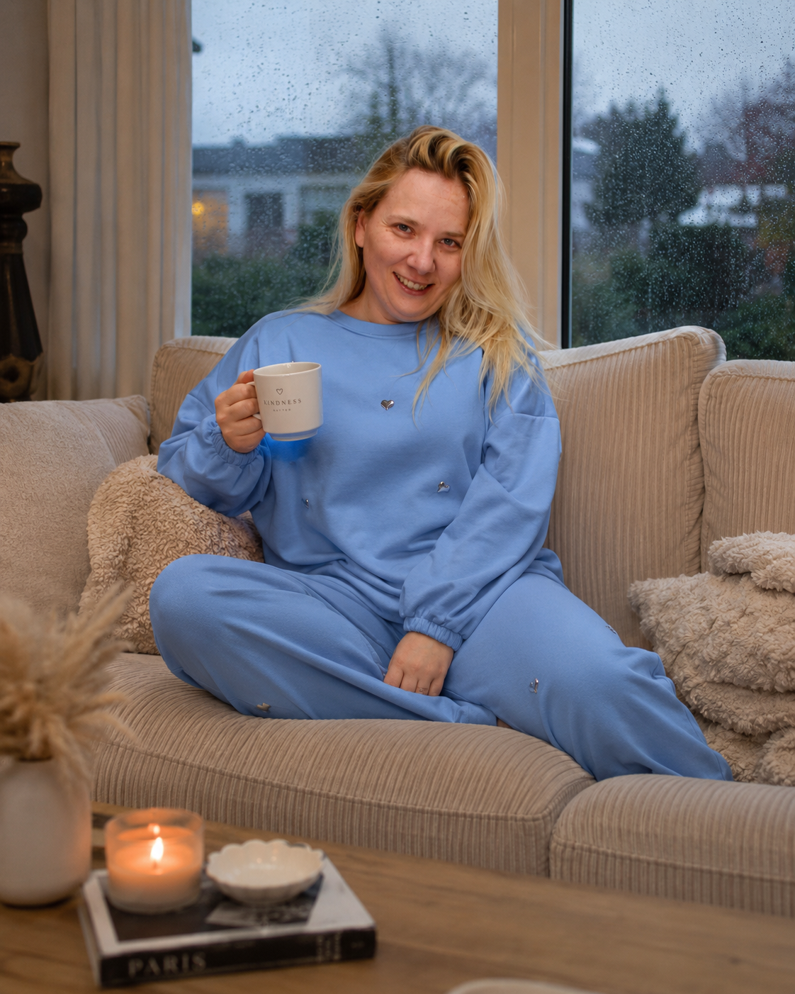 Comfy Set  Blauw | Romy