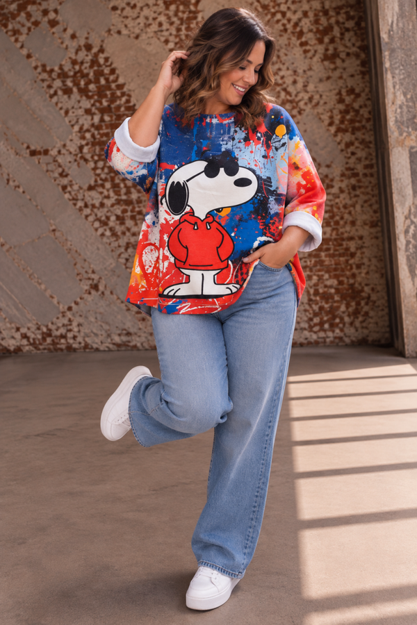 Snoopy Freestyle | blauw