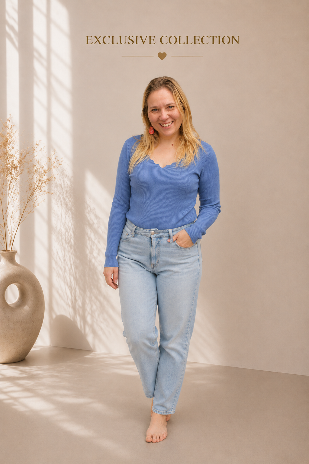 Ivy basic | blauw