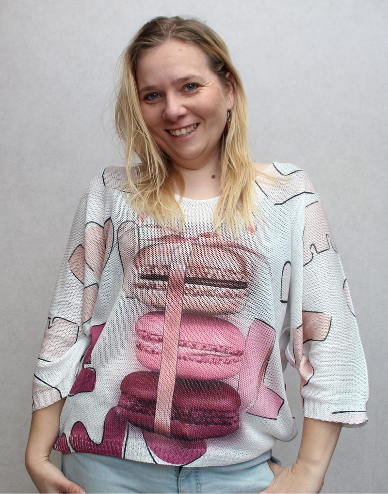 Sweet Layers basic top dames - zacht katoenen shirt voor veelzijdige looks