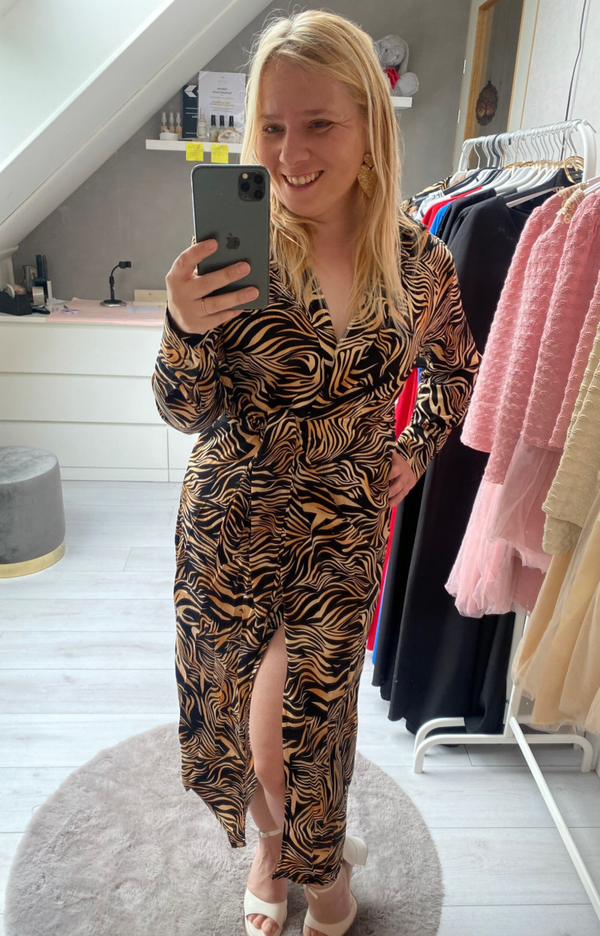 Savannah dress  Tijger S/M