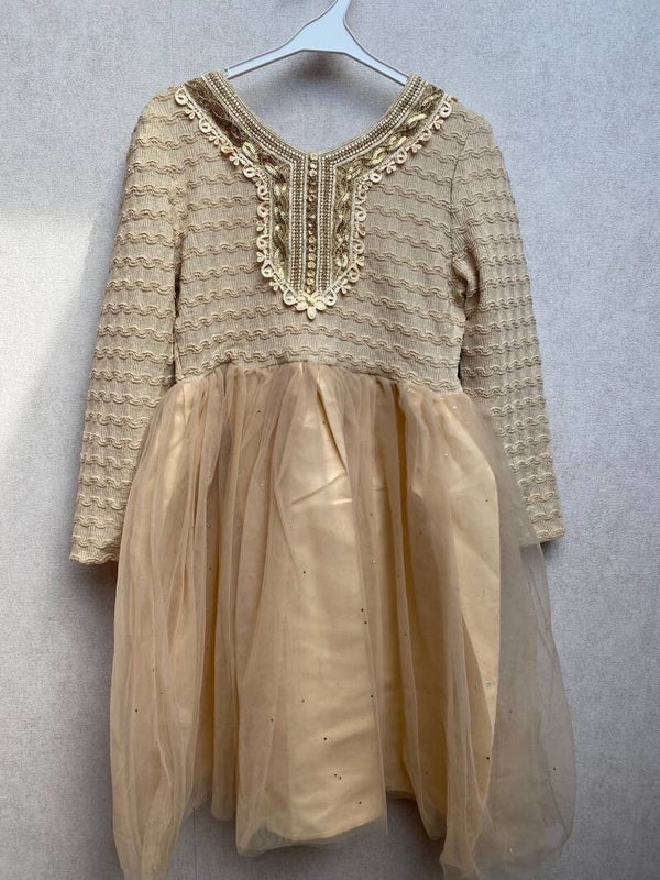 Aurélia jurkje Beige 10 jaar