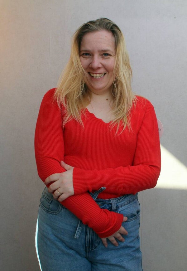 ivy basic | helder rood