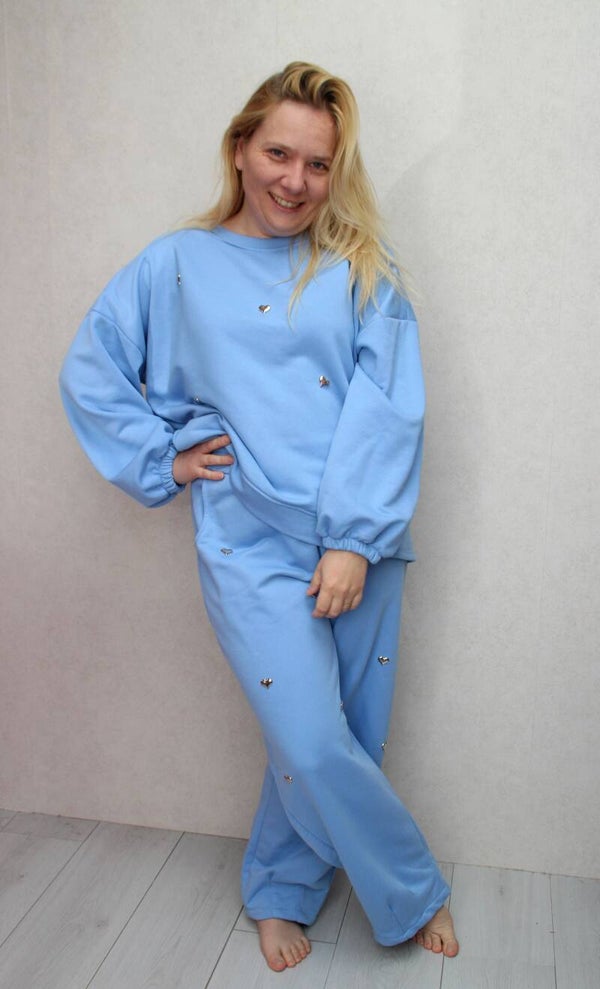 Comfy Set  Blauw | Romy