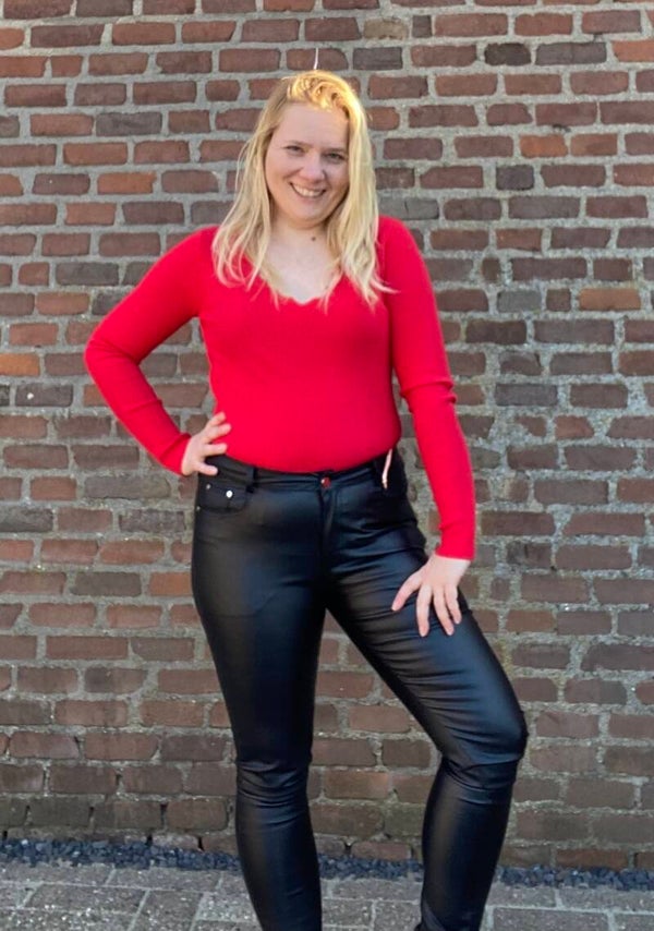 Leather jeans stella | 38