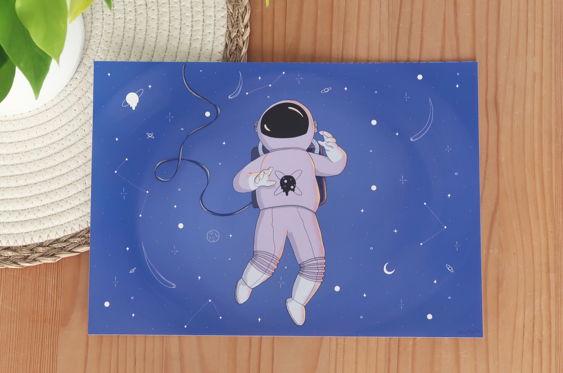 Illustration cosmonaute