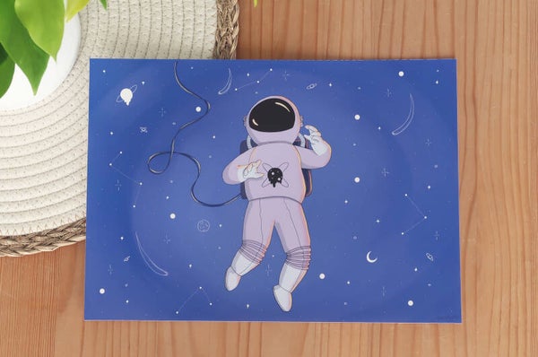 Illustration cosmonaute