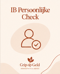 Grip op je IB - Persoonlijke check