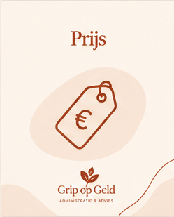 Grip op je prijs