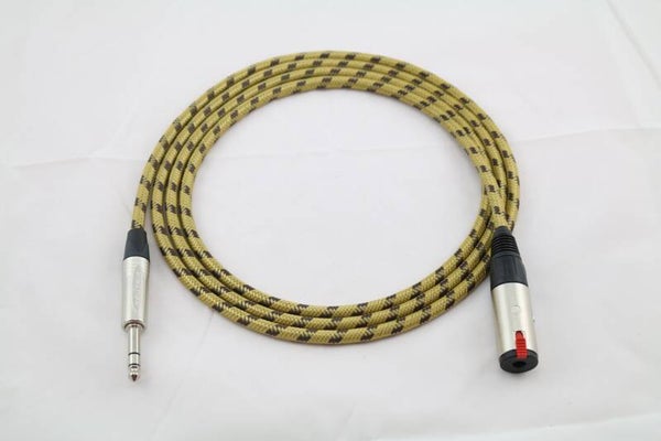Sommercable Clubseries MKII Verlängerungskabel für Kopfhörer TRS 6,35 mm Klinke