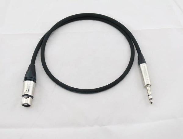 Adapterkabel Galileo 238 Neutrik XLR female - Klinke 6,3mm (1/4") symetrisch nickel